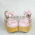 Most Popular platform heel pink PU Lolita shoes